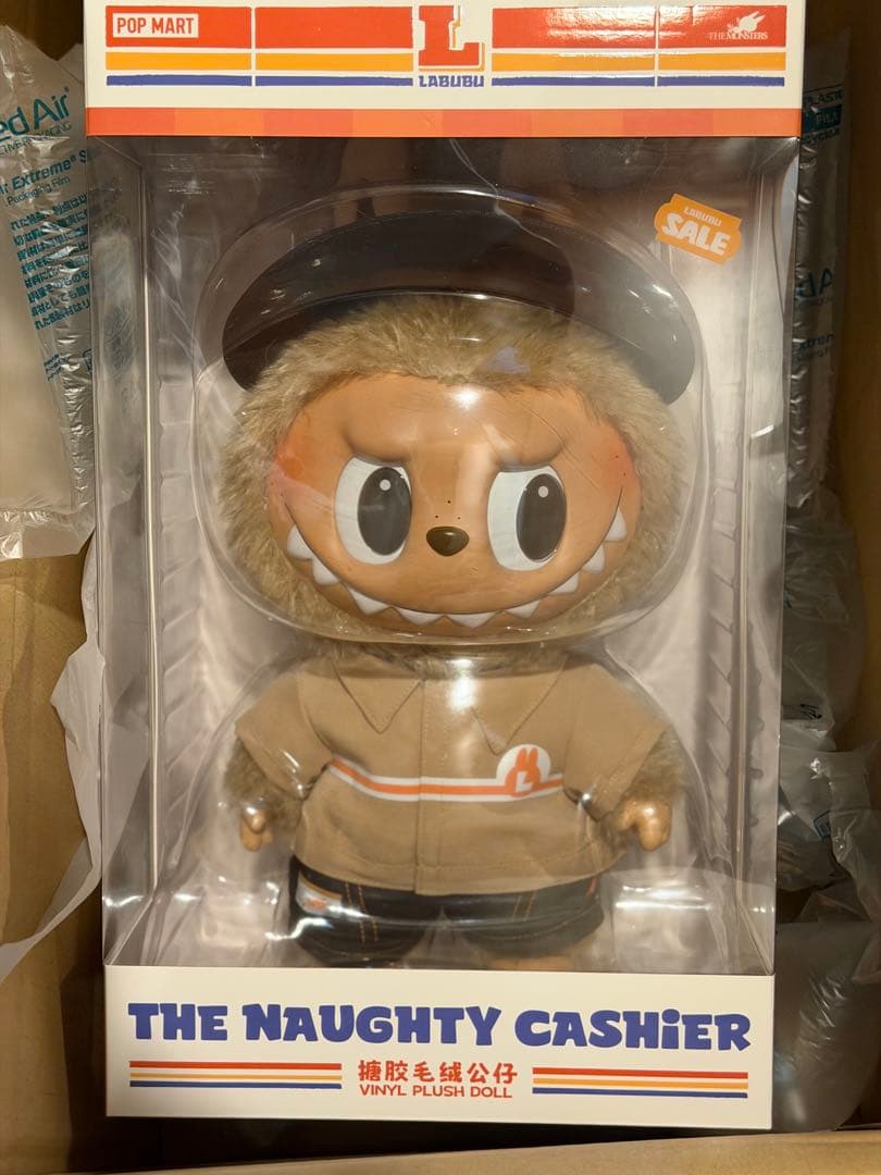 新品未開封　LABUBUラブブ The Naughty Cashierぬいぐるみ