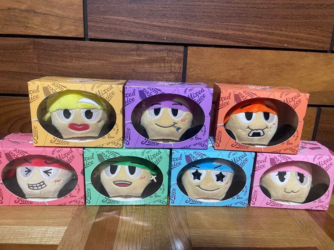 WEST. ぶらさげるヤツ ヤツぬい WEST. ぶらさげるヤツ ヤツぬい 7体