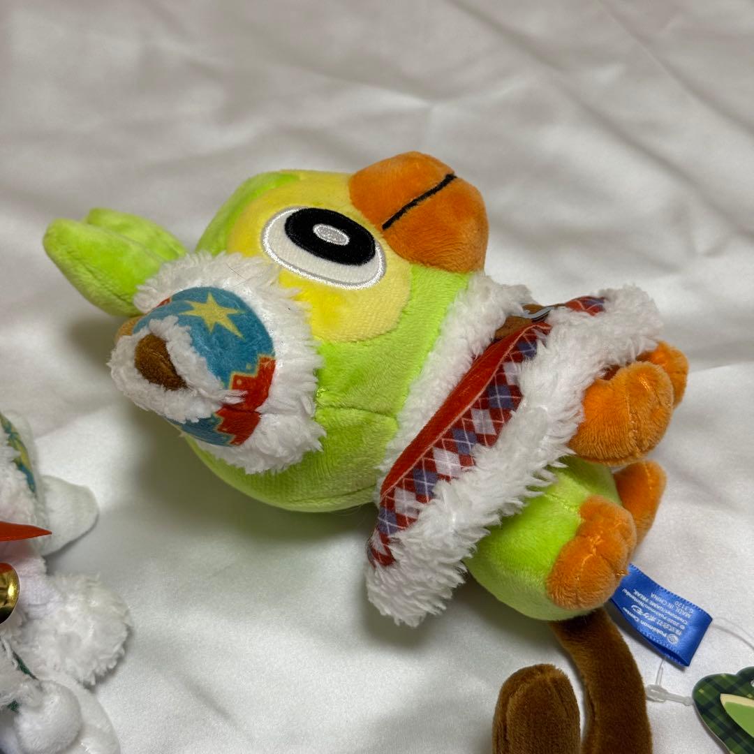 ポケモン クリスマス ワンダーランド ヒバニー サルノリ ぬいぐるみ 2点セット