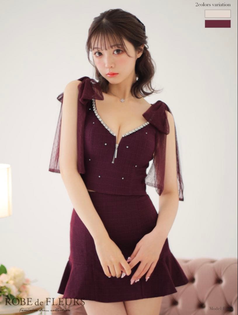 ROBE de FLEURS/ローブドフルール/セットアップ/M size