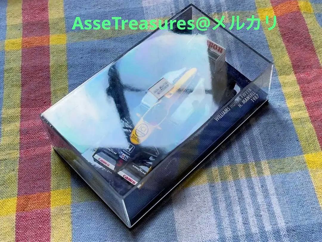 ミニチャンプス 1/43 ウィリアムズ・ホンダ FW11B マンセル 1987年
