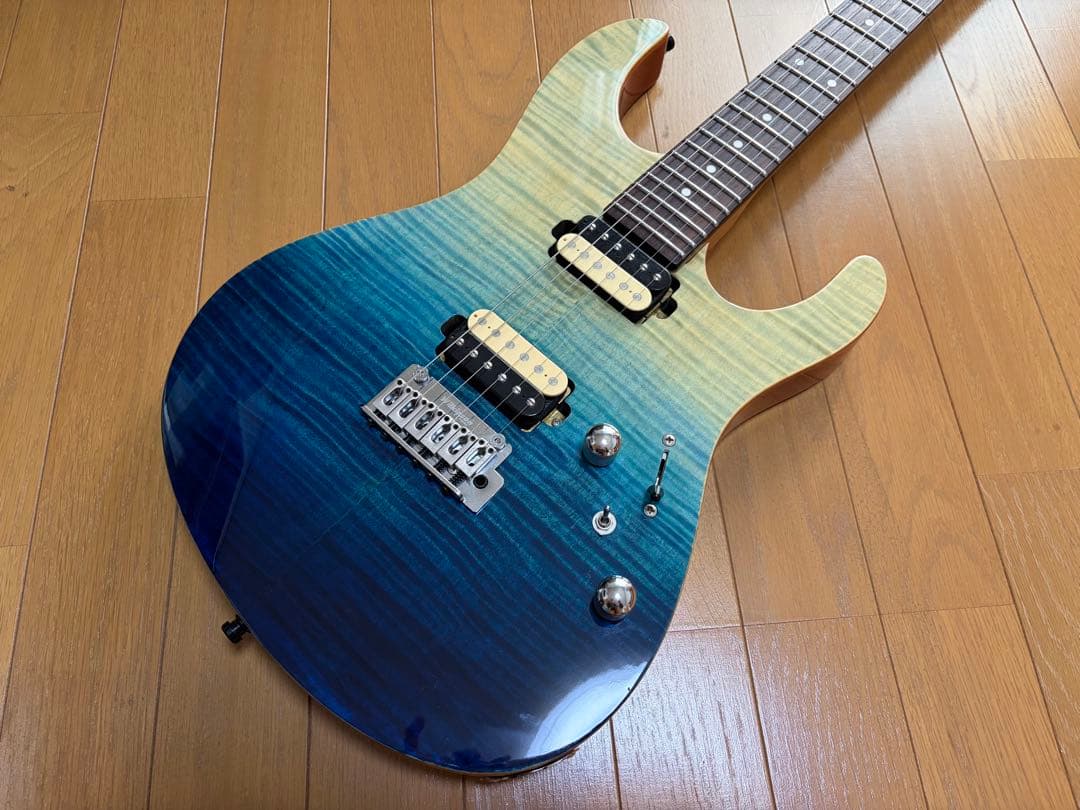 eart エレキギター 虎目トップ ステンレスフレット 薄Dネッ 2025年最新