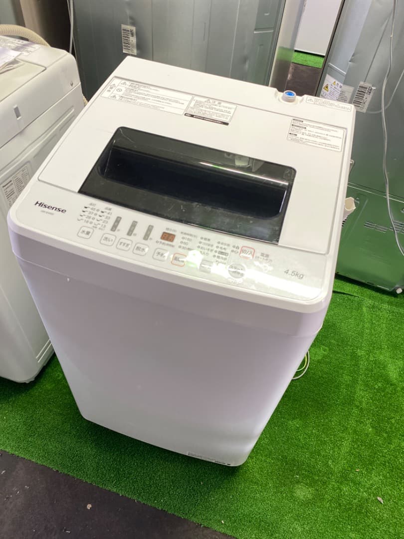 Hisense HW-E4502 2018年製 4.5kg 洗濯機