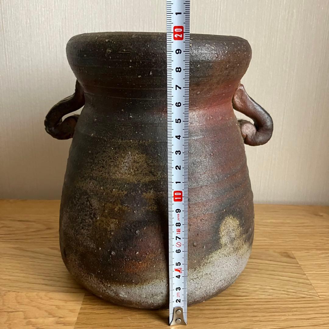 備前焼　水差し　花瓶　花器　蓋なし