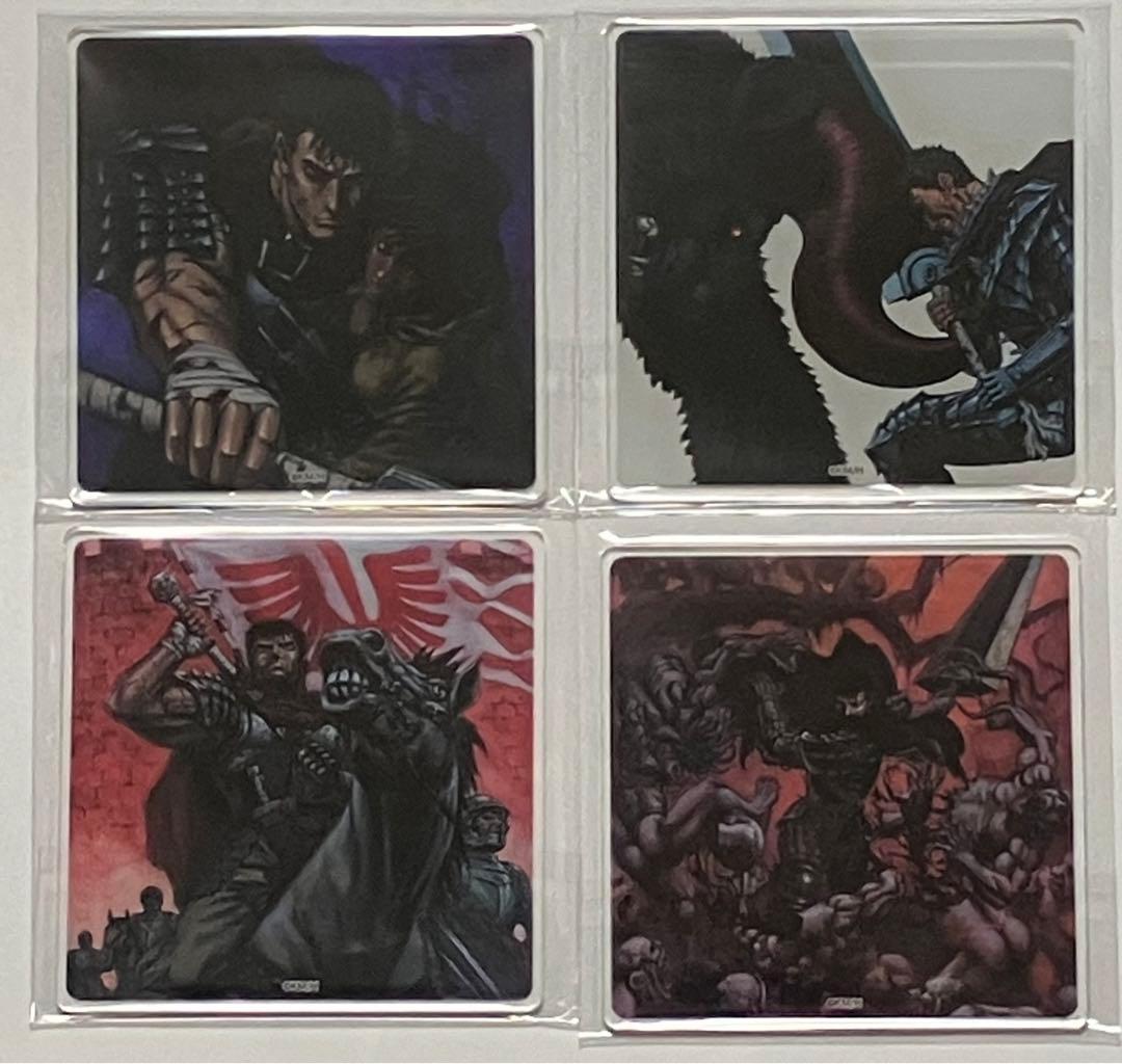 ベルセルクカフェ アクリルコースター ガッツ 4点 - メルカリ