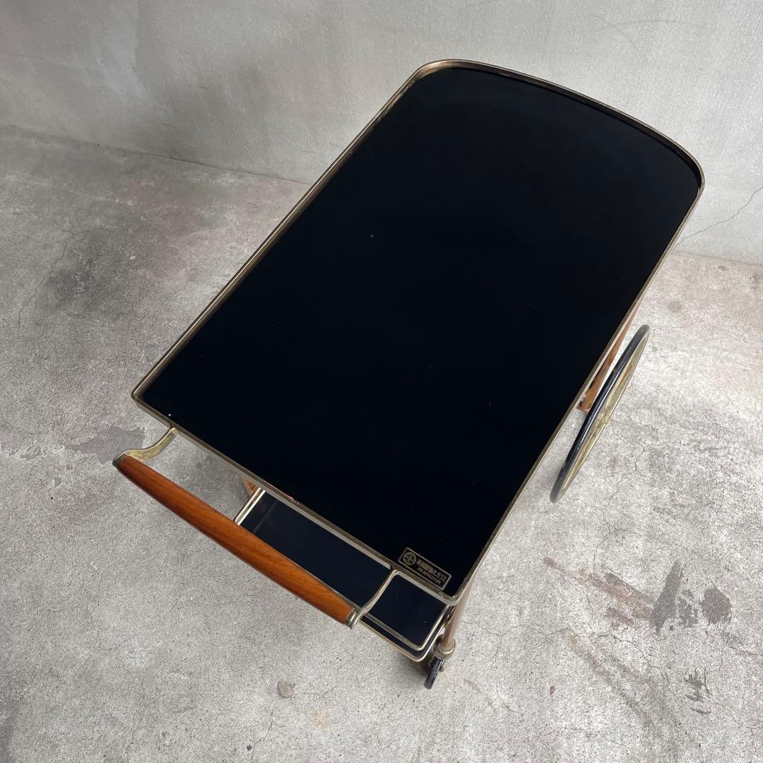 英国 PILKINGTON キッチンカート ティートロリー オールドヴィンテージ