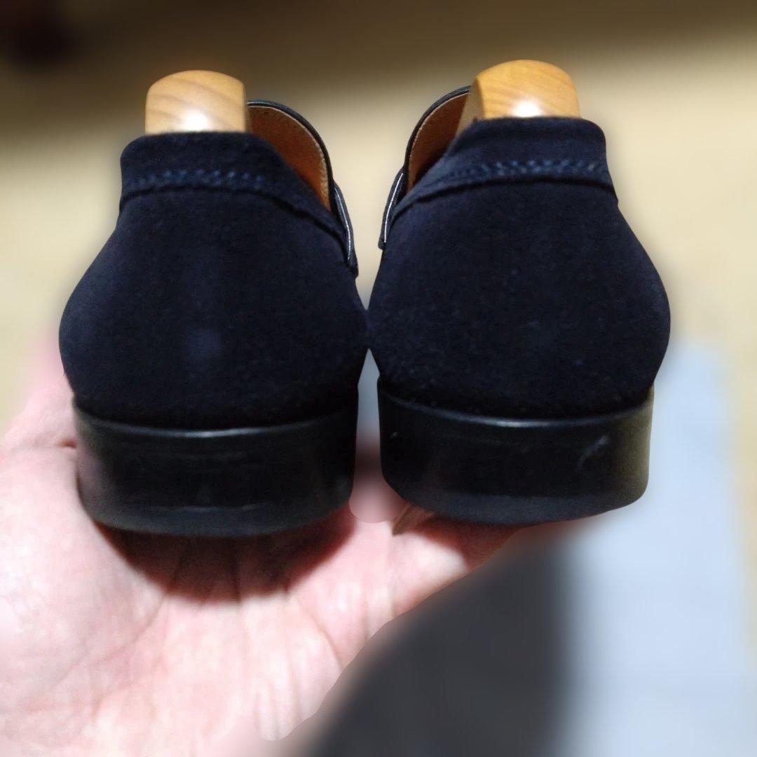 F.lli.Giacomettiフラテッリジャコメッティ ローファー ネイビー