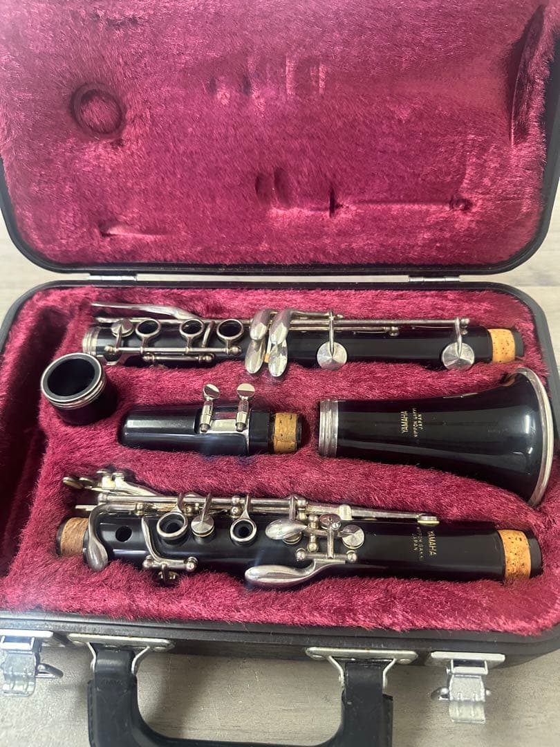 YAMAHA 木製クラリネット 本体 ケース付き YCL27