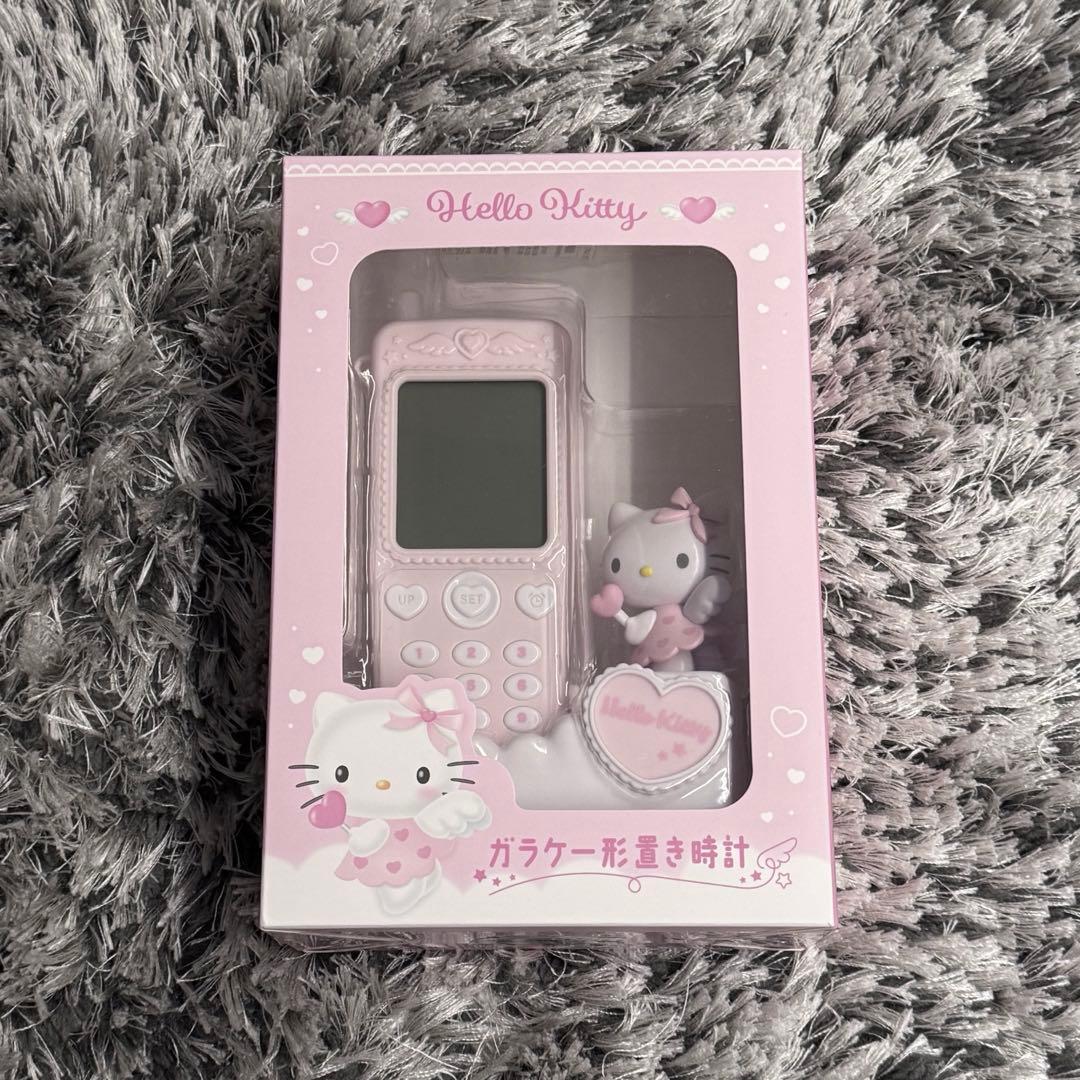 新品】 サンリオ ハローキティ ガラケー形置き時計 ガラケー - メルカリ