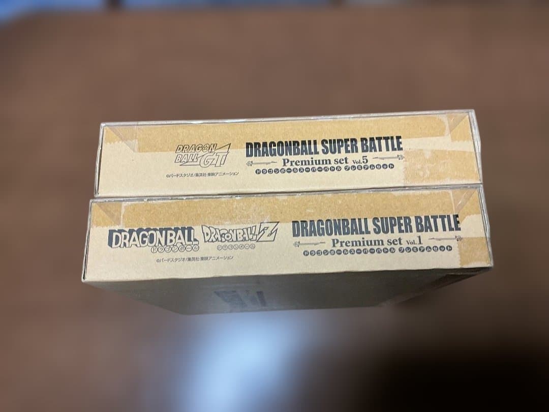 新品未開封　ドラゴンボール　プレミアムセット　スーパーバトル　vol.4&5