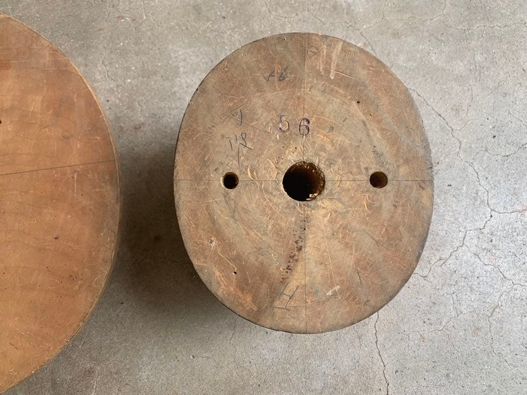 帽子 木型 クラウン ベン ブリム 56cm 3点セット