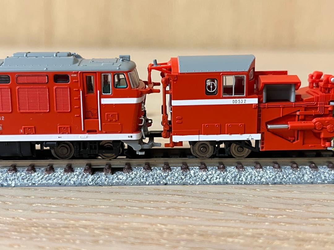 マイクロエース DD53-2 ロータリー除雪機関車 改造後 2両セット