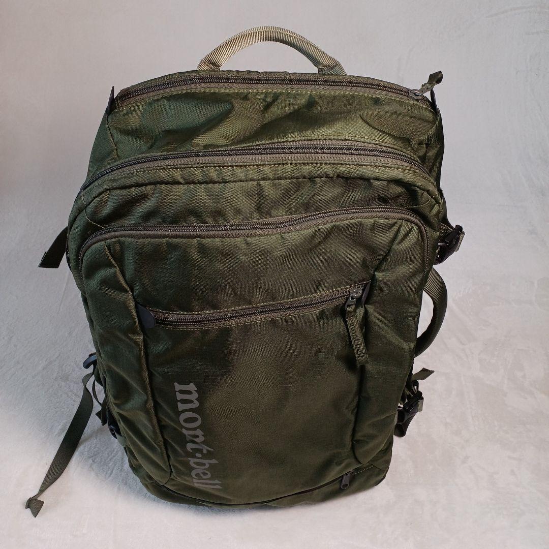 mont-bell モンベル 3WAYバッグパック 大容量 オリーブ - AACLICK.COM