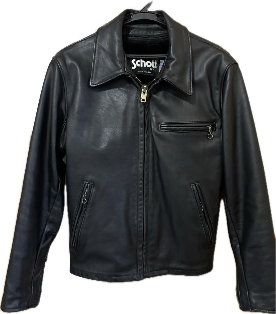 SCHOTT ショット 642 シングルライダースジャケット サイズ36