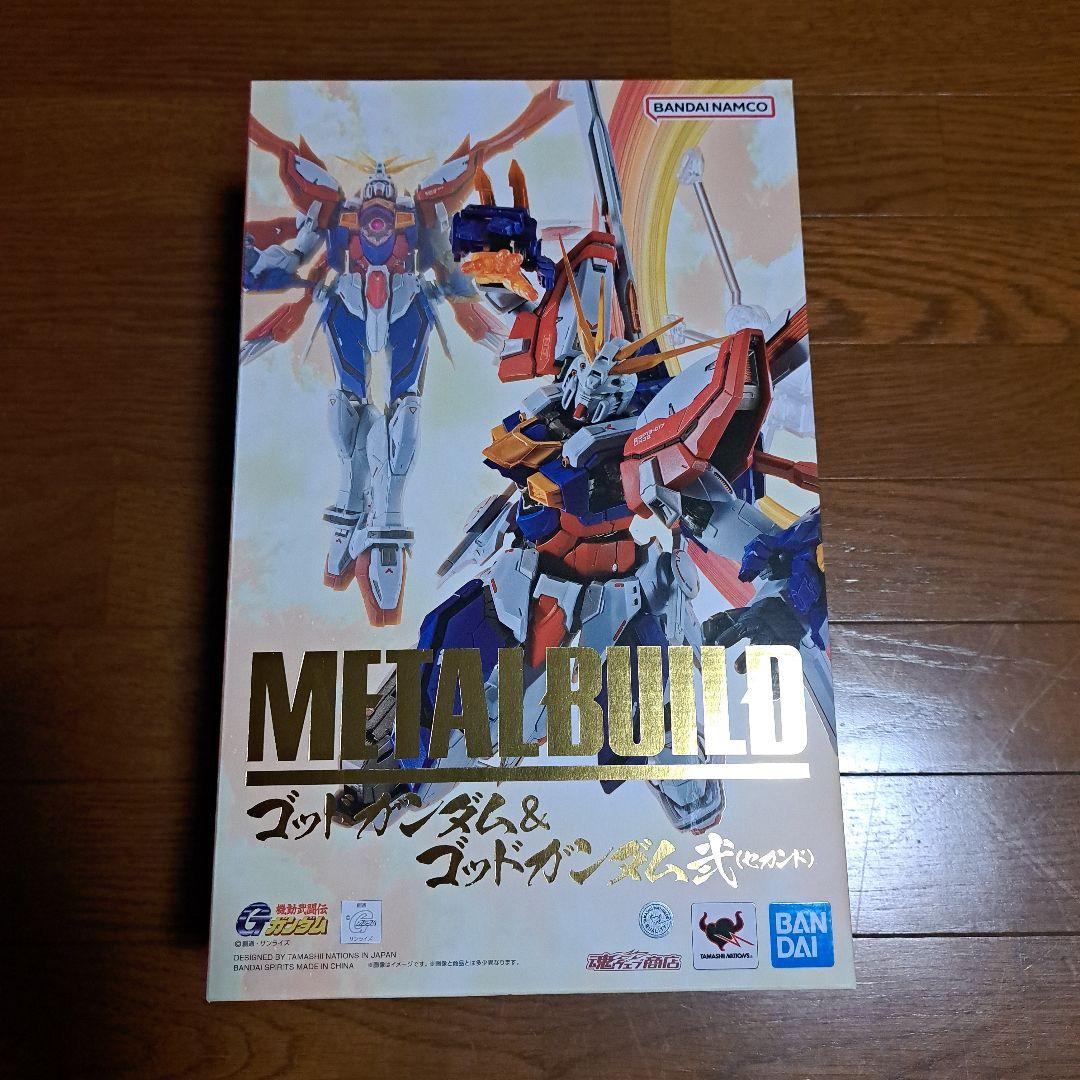 新品未開封 メタルビルド ゴッドガンダム＆ゴッドガンダム弐（セカンド