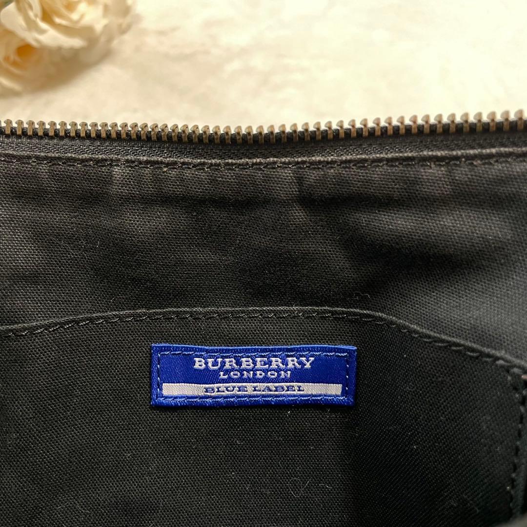 極美品✨バーバリーブルーレーベル ワンショルダーバッグ ノバチェック 2way