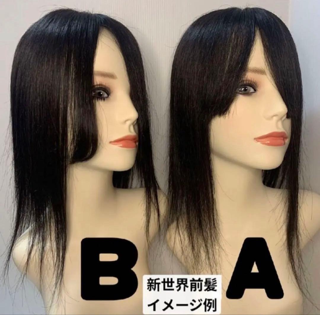 2025新世界　人毛　フルウィッグ　ウィッグ　シルクスキン　医療ウィッグ　レミー