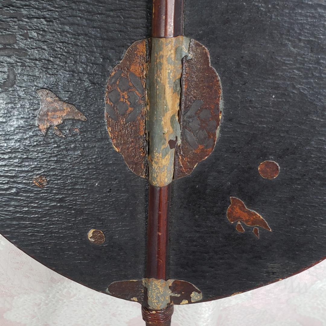 【徳川家伝来】◆『三つ葉葵紋 軍配』◆検）軍扇 徳川家康 徳川家光 徳川秀忠