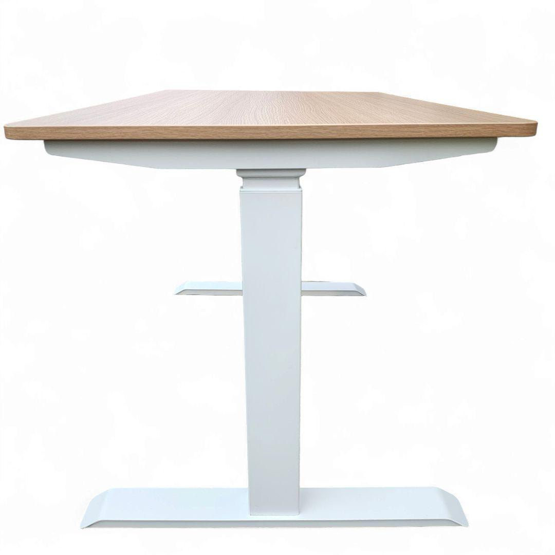 ※天板のみ 山善 電動昇降デスク ELD-1270 ウッドナチュラル ホワイト