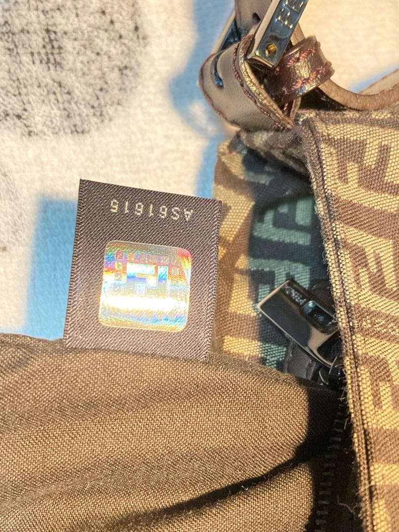 FENDI(フェンディ)マンマバケット ズッカ ショルダーバッグ 8BR001