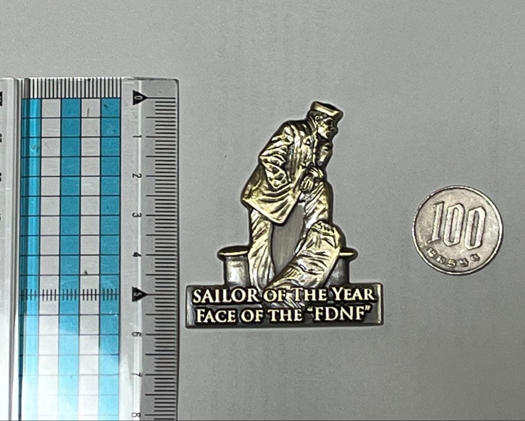 【超貴重】SAILORS OF THE YEAR在日米海軍年度優秀隊員メダル