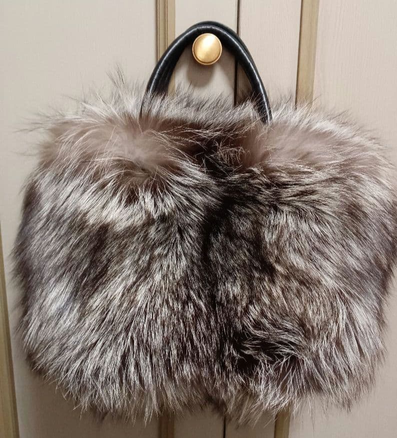 UPCYCLE×FUR…】ファー バッグ ¥10,000 ♢【UPCYCLE×FUR…】ファー
