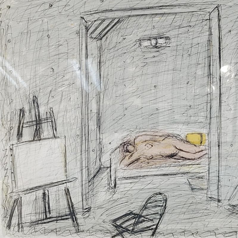 ☆小野州一☆「白いアトリエ」リトグラフ 52/100 未使用！ - メルカリ