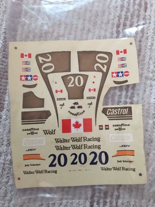 激レア テストショット品 タミヤ 1/20 ウルフ・フォードWR1 - メルカリ