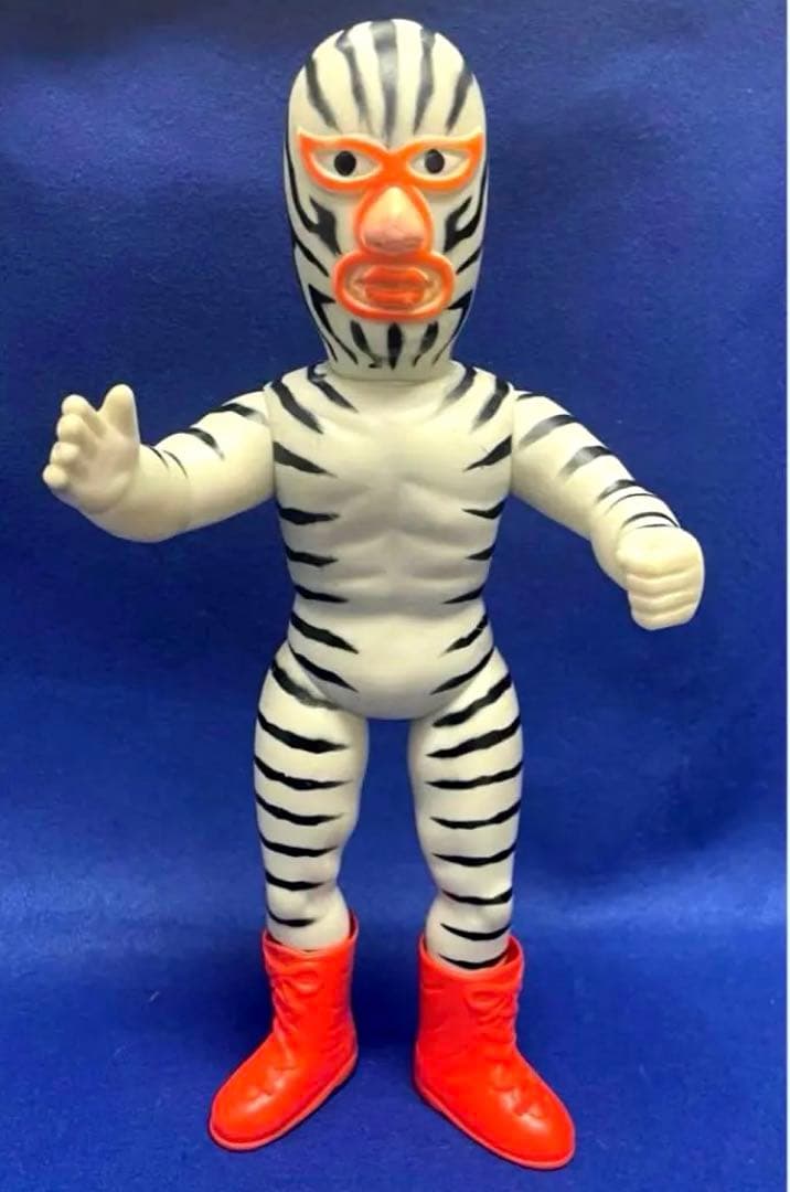 メディコム・トイ タイガーマスク グレイトゼブラ ソフビ 電人 未開封