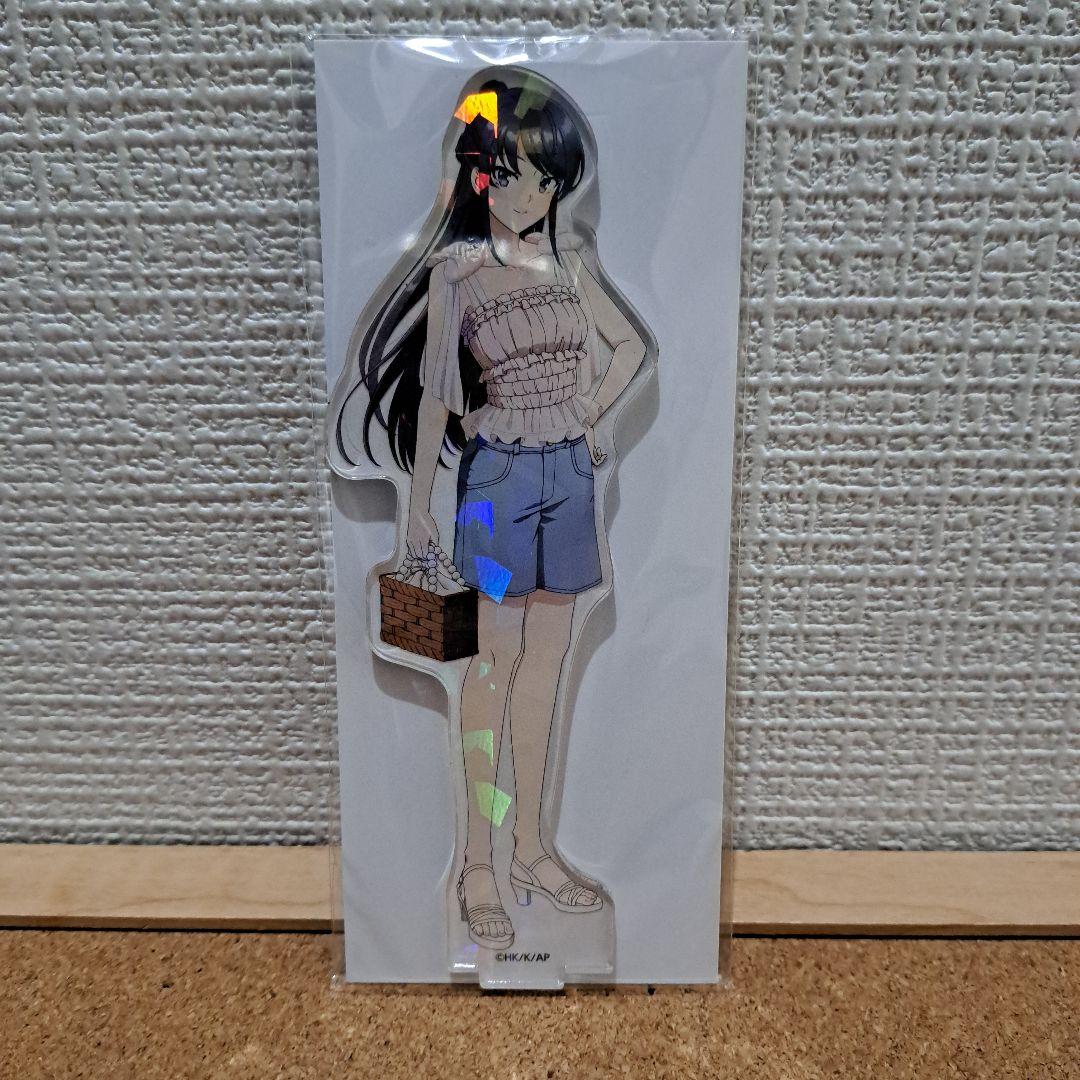 青ブタ 桜島麻衣 アクリルスタンド アクスタ B賞 夏のおでかけ