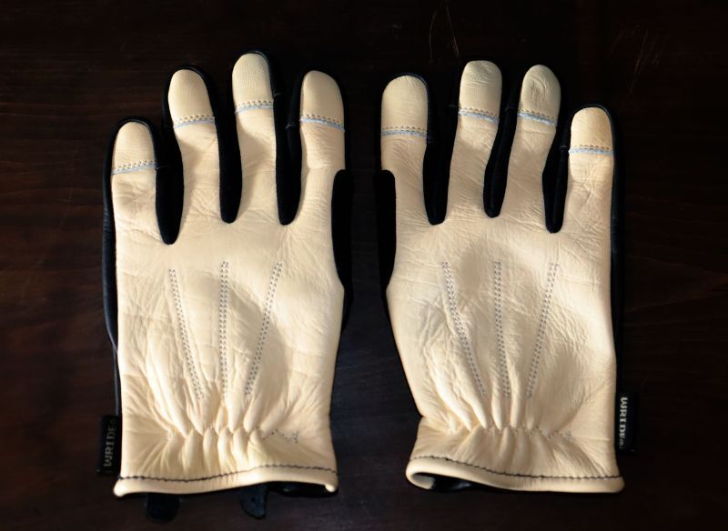 ウエストライド ベージュ レザー手袋 Lサイズ ウエストライド ベージュ